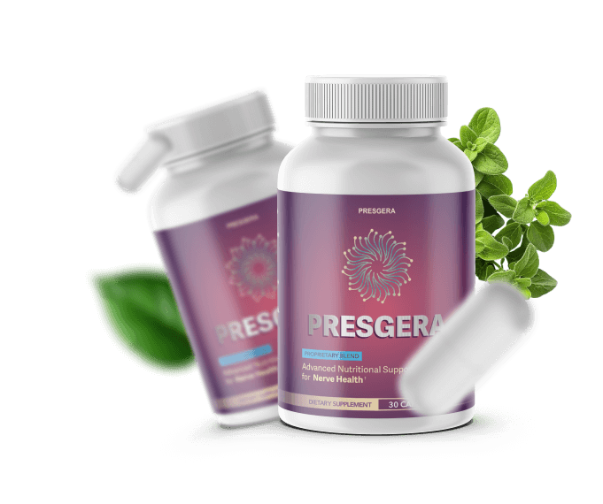Presgera Supplement Bottle